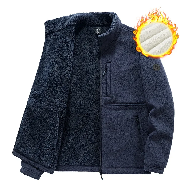 

2023 Winter Fleece Lined Padded Warm Keeping Double-Sided Fleece Top