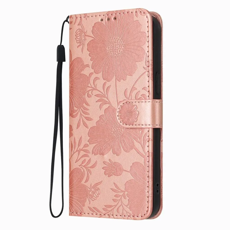 Stylish Women's and Kids' Leather Wallet Phone Case