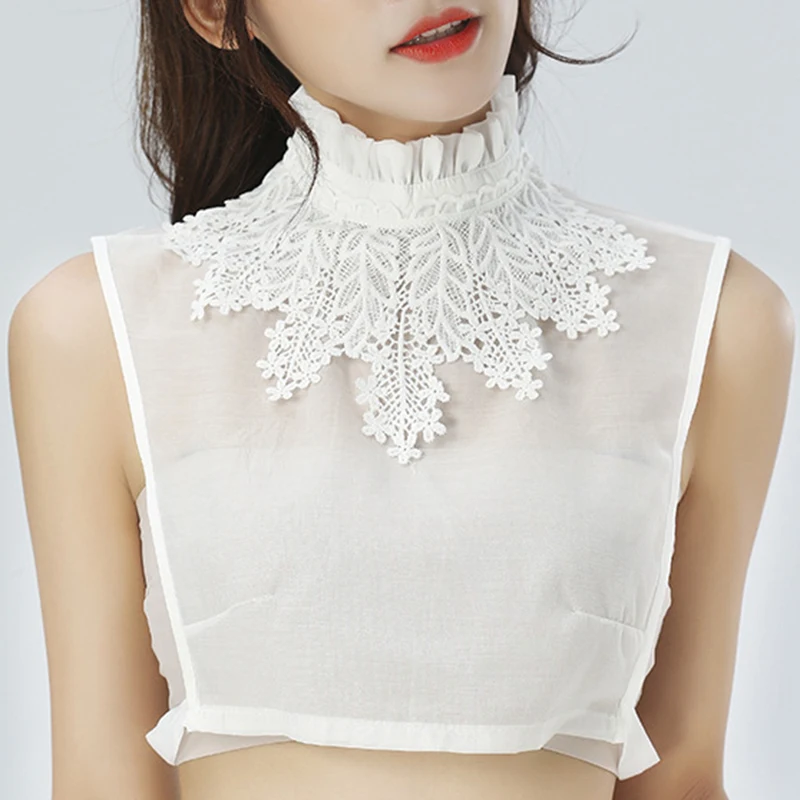 

Blouse Removable Stand Collar Removable False Collar Sweater False Collars Lapel Top