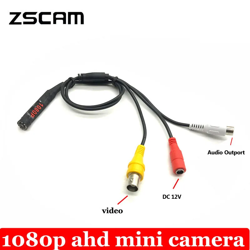 Домашняя Скрытая камера 1080P UTC HD AHD TVI CVI CVBS 4 в 1 Mini 1920*1080 цветная Проводная