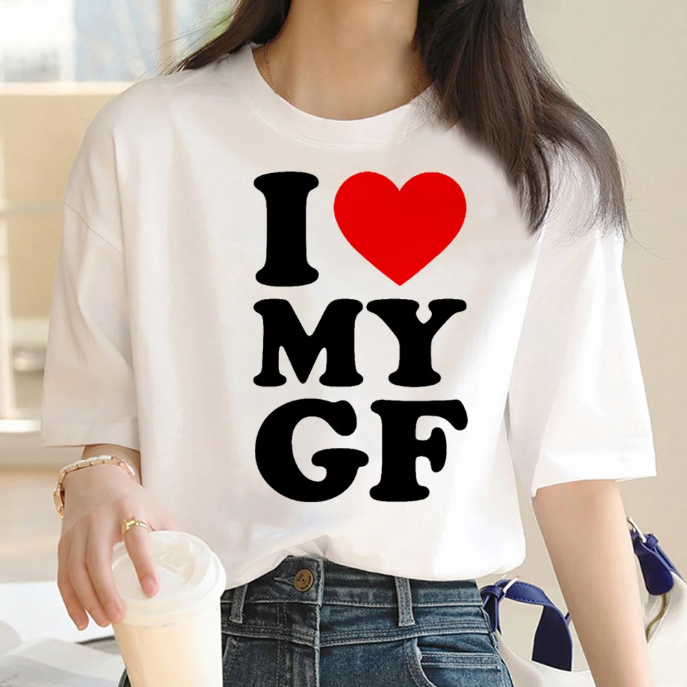 

i love my girlfriend t shirt Tee men funny t shirt man graphic clothing