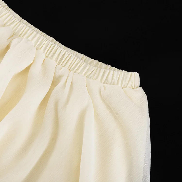 Tossy Casual Irregular Skirt For Women Solid High Waist Loose Pleats See-Through Fashion Y2k Skirts Outfit Female 2025 Skirts