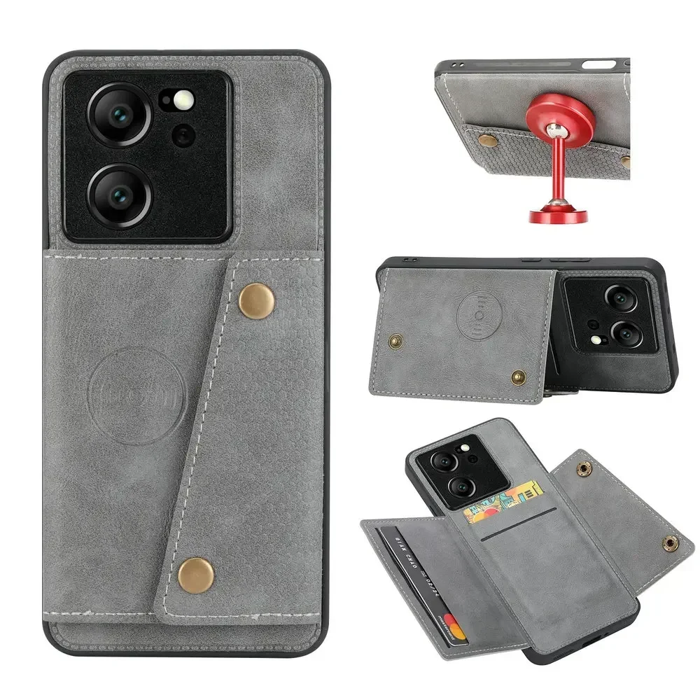 14T 13T 12T 11T 10T Pro Flip Case for Redmi Note 14 Pro Plus 13 12 12s