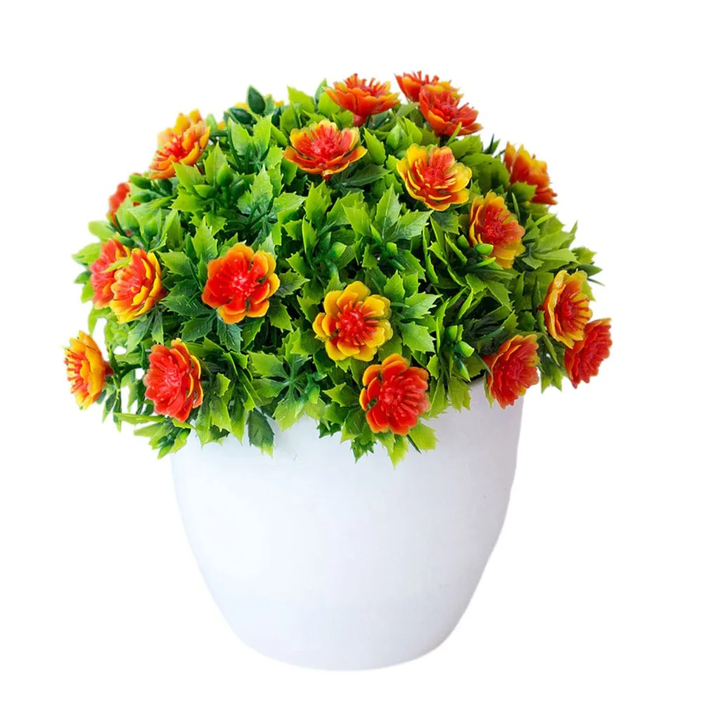 Künstliche Bonsai gefälschte Pflanze Blume Topfpflanze Gras Pflanzen Topf Ornament für Hochzeits feier Home Schlafzimmer Garten dekorativ