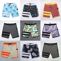 Men's Swim Trunks Beach Shorts Bermuda Spandex Quick dry Surf Boardshorts High Quality 4-way Stretch Waterproof Man Swimwear 1