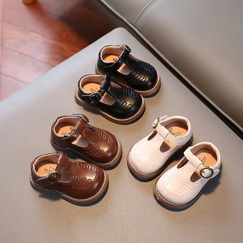

Autumn Baby Toddler Girls Soft Sole Leather First Walkers 0-2 Years Baby Boys Casual Shoes Baby Girls Princess Mary Janes Shoes