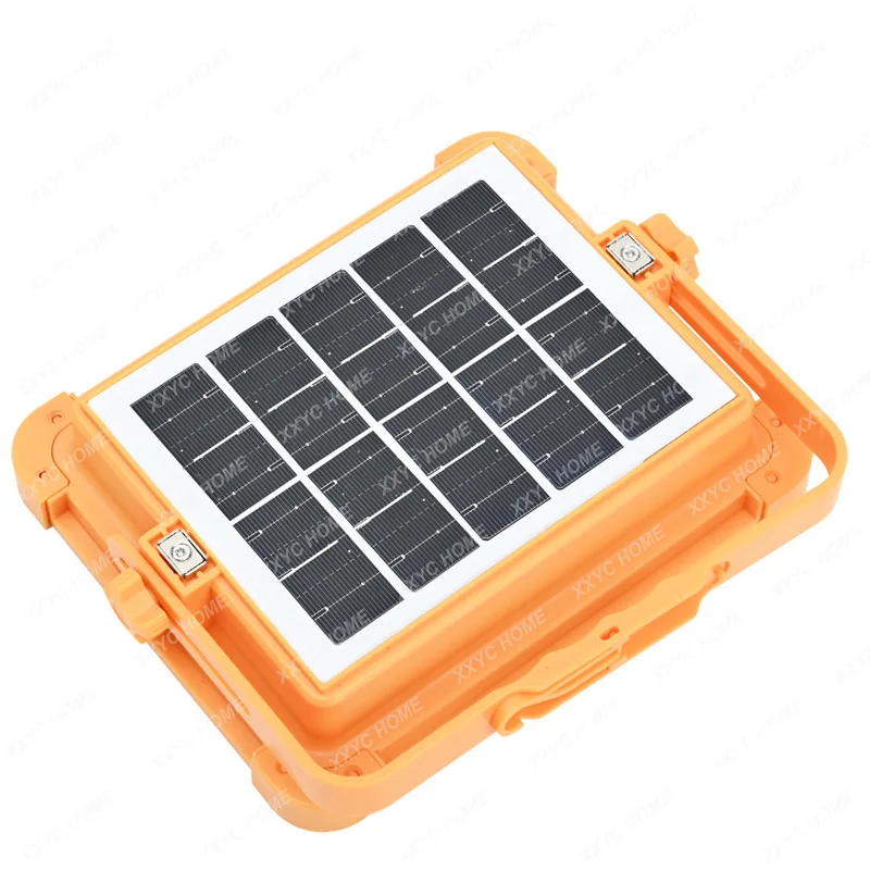 

Solar Portable Lamp Rechargeable Flood Light Outdoor Camping Lantern Emergency Light