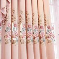 pink curtain