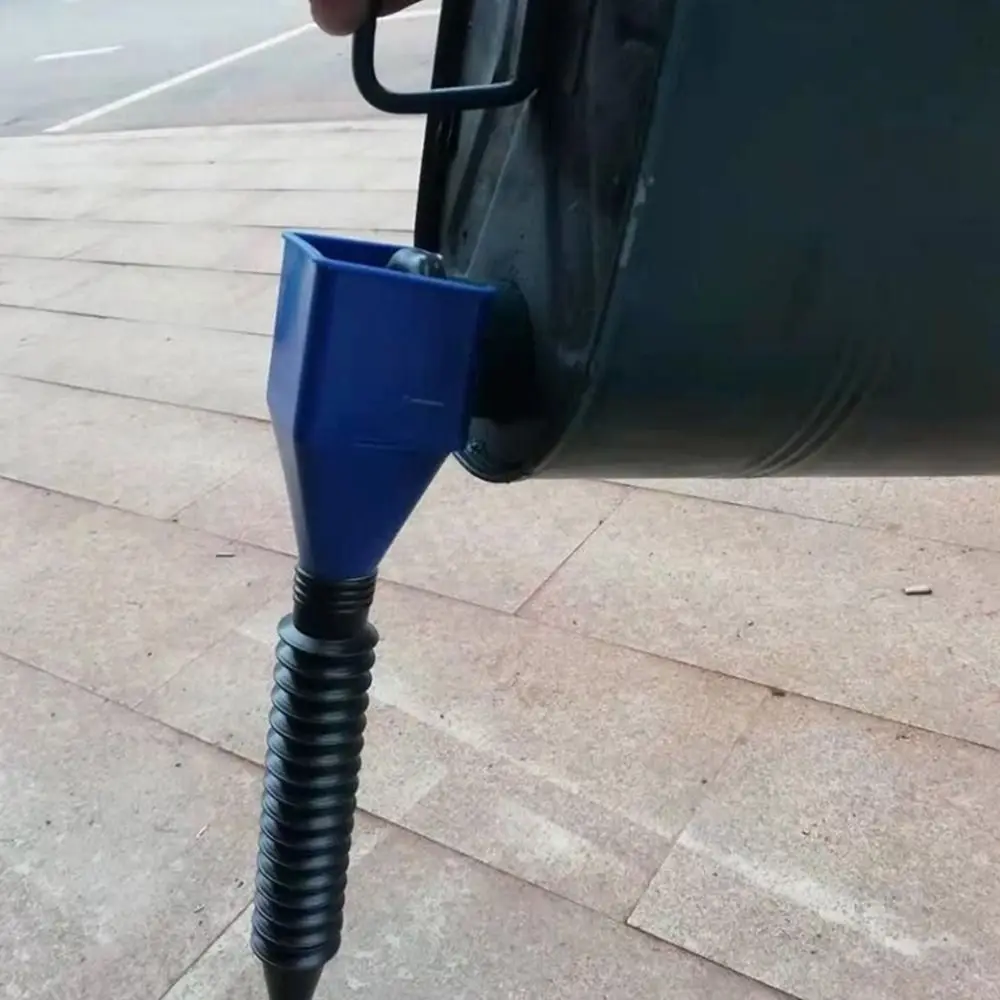 Engine Oil Filling Funnel Change Oil Funnel Plastic Refueling Gasoline Filter Transfer Tool Motorcycle Car Accessories