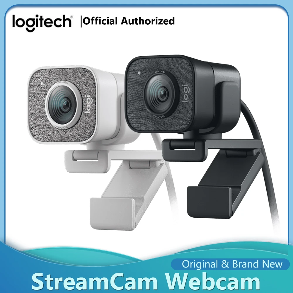 Original Logitech Streamcam Webcam Full Hd 1080p 60fps Web Camera Buillt In  Microphone Auto Focus And Exposur For  Gaming - Webcams - AliExpress