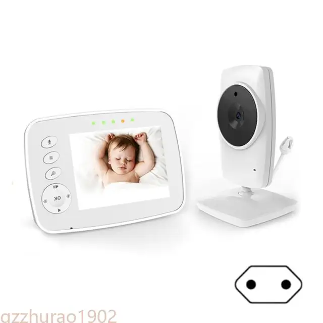 97QB Wireless Baby Camera Video 2 Way Talk Security Camera Feeding Clock Temperature Detection Lullabies 3