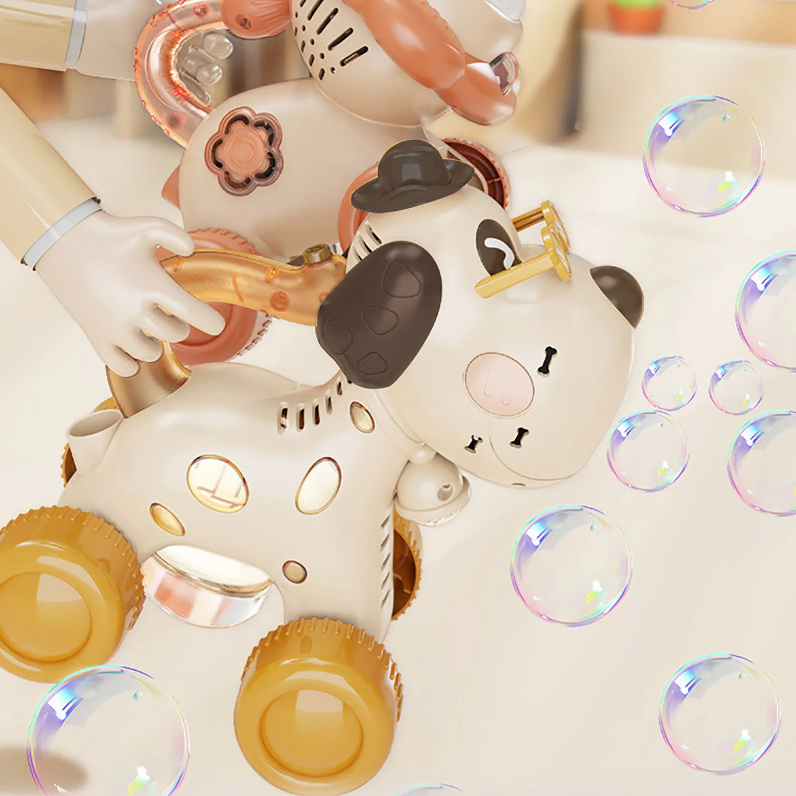 90ml Automatic Bubble Machine for Toddlers Ages 1-3 18 S5d4f7eb8728c41bf8db1275a6b789992U