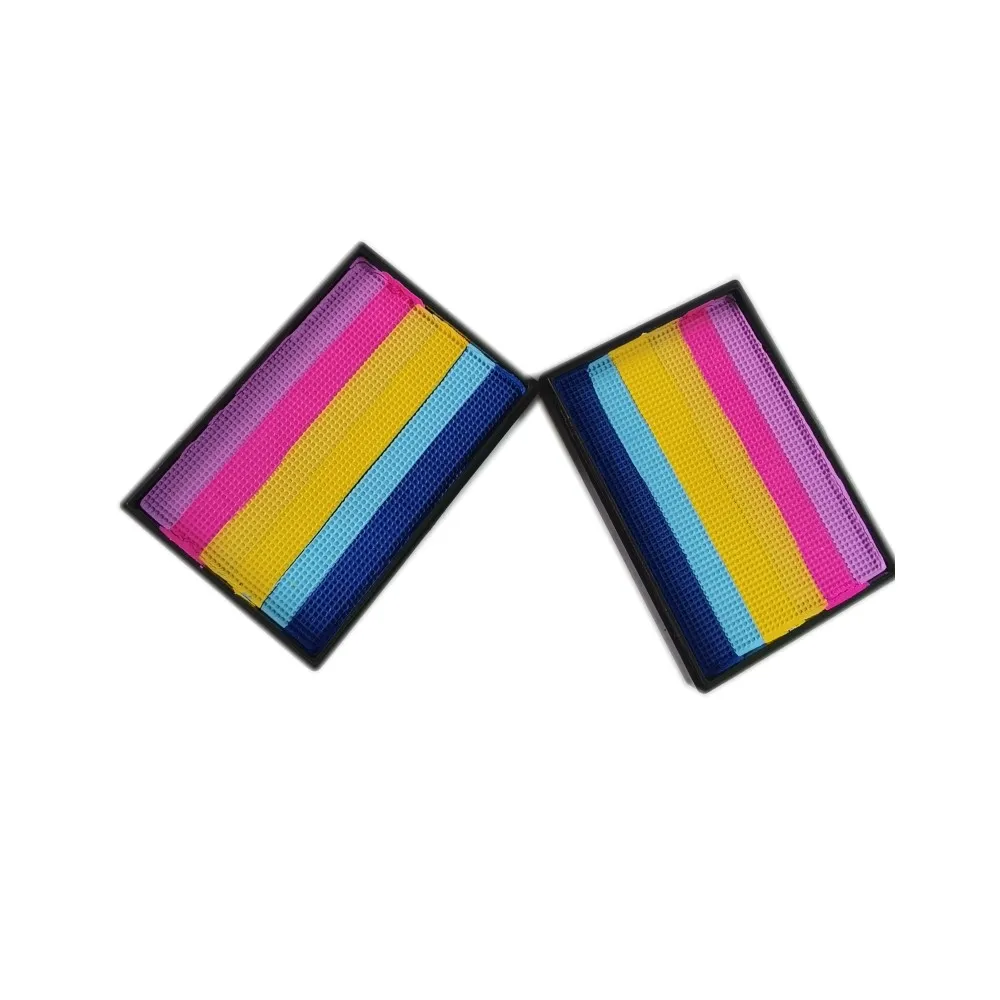 

2 pcs 55-60g water-soluble Face Body Painting Safe Kids Flash Tattoo Art Party Makeup Palette