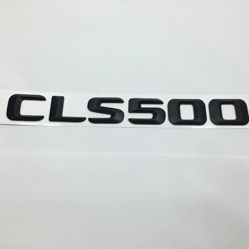 자동차 스티커 CLS 260 350 400 500 550 후면 뚜껑 엠블럼 로고 배지 단어 문자 CLS 클래스 W218 W219