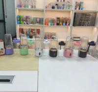 6 Color 400ml Portable USB Blender Electric Travel Juicer Cup For Smoothie Milkshake Kitchen Mini Mixer Tool 6