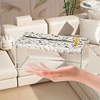 Luxury Tissue Box Wall-Mounted Acrylic Transparent Tissue Box Table Napkin Holder Bathroom Paper Box Tissue Paper Dispenser 5