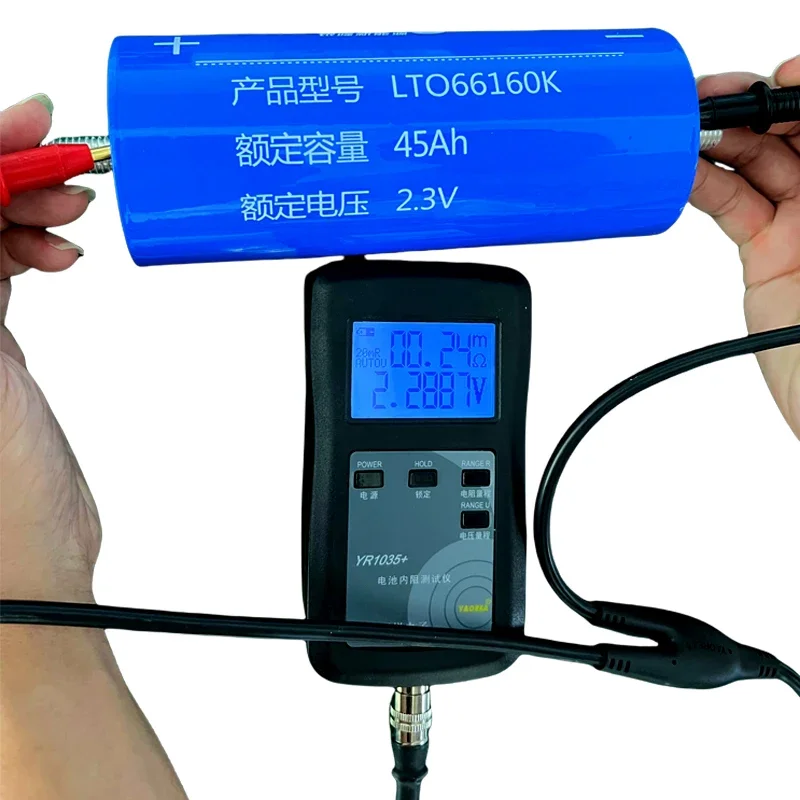 6/48pcs new Yinlong 2.3v 45ah LTO 66160 lithium titanate battery DIY 12V 24V 48V solar storage RV car audio rechargeable battery 6