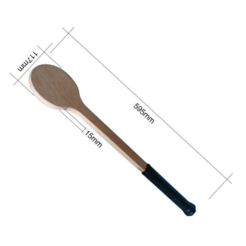 Tennis Sweet Spot Racket Wooden Tennis Spoon Swing Training Racket Accuracy Practice Batting Hitting Equipment Gear