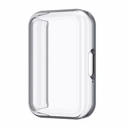 Enhanced Protective 360° TPU Screen Case Cover - Full Shell Replacement Accessories for Samsung Galaxy Fit3 (Transparent)