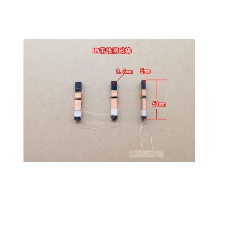라디오 페라이트 안테나 마그네틱 로드, 코일 마그네틱 로드 포함, 직경 8.3x 길이 51mm