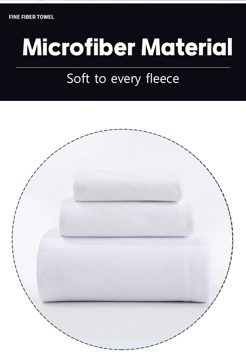 Description Picture 3 of item2Pc Gray Quick-drying Towel Microfiber Face Towel Cleaning Multi-purpose Towel for Home Kitchen Car Wash