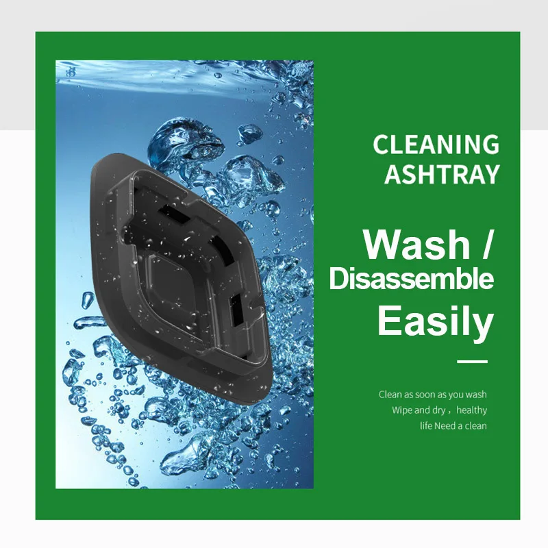 Air Purifier Ashtray Multipurpose Ashtray with Air Purifier Function for Filtering Second-Hand Smoke From Cigarettes Remove Odor Smoking Accessories