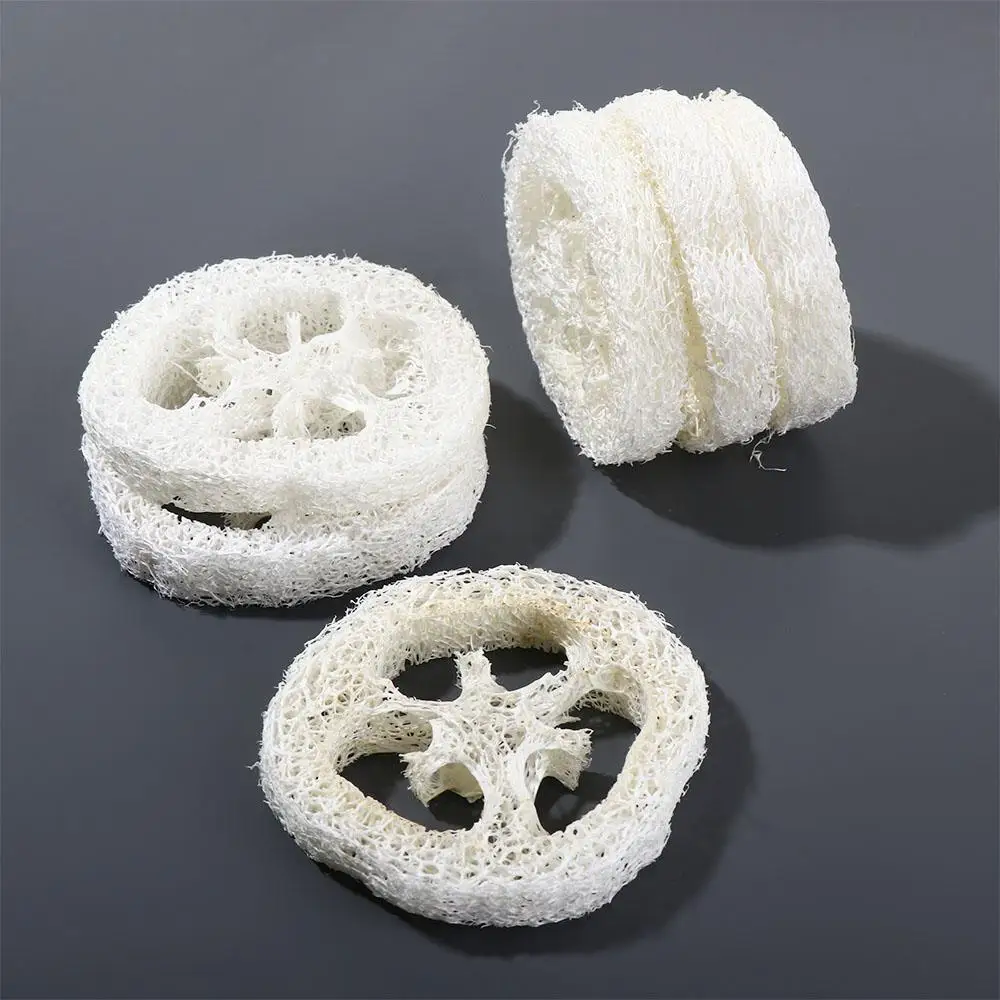 

Friendly 10Pcs Reusable Natural Non Scratch Washing Cloth Easy To Clean Scouring Pad Scrub Sponge Scrubber Soap Saver