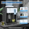 110V Hot/Cold Water Dispenser 1.1-4.9 Gal Large Capacity Desktop Electric Water Dispenser Machine 2