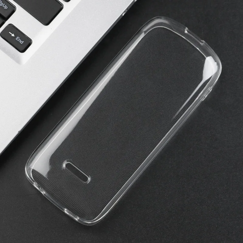 Luxury Transparent Soft TPU Silicone Back Cover, Clear Case