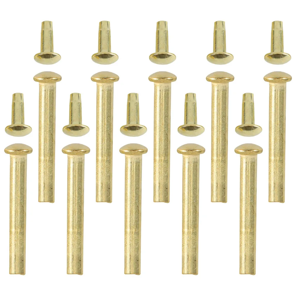 10 Sets Wooden Folding Fan Shaft Rivets Nuts Chinese Hand Fan Repairing Fasteners Kit Stainless Steel Rivets Nut Accessories fan repair kit