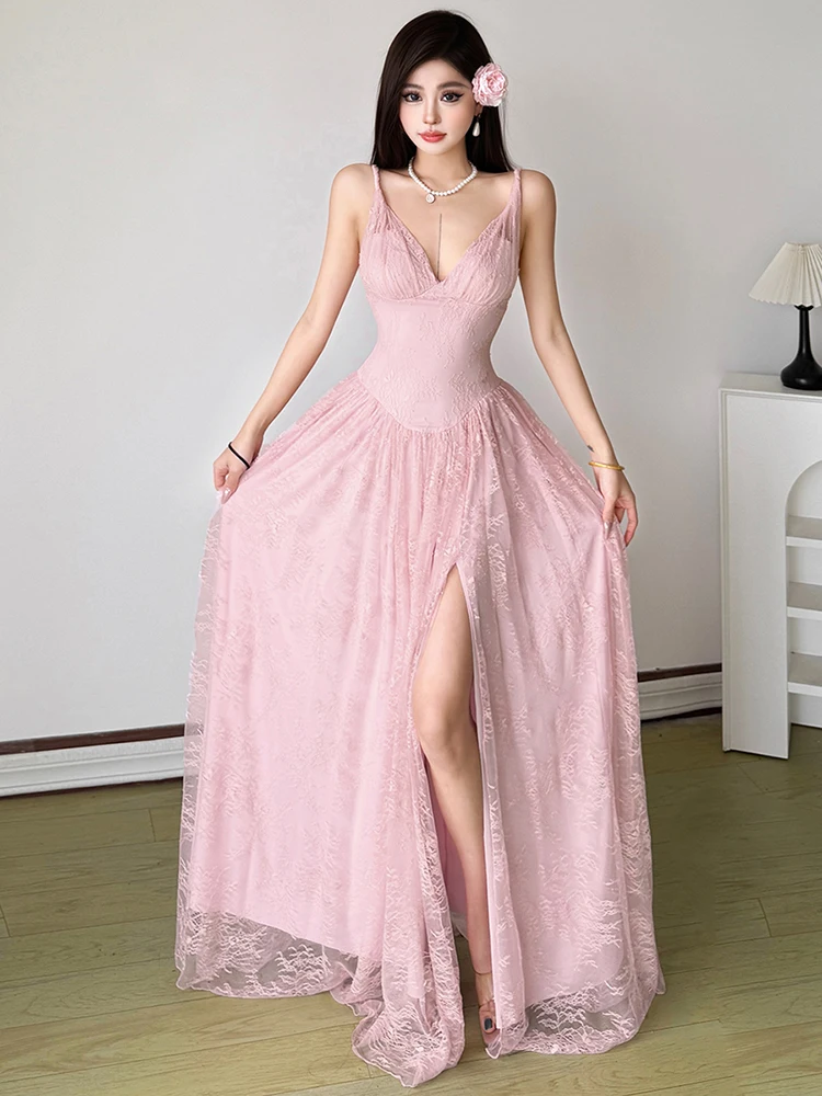 Women Elegant Jacquard Patchwork Dress for Valentine Birthday Party