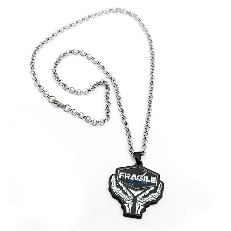 Game Death Stranding Keychain Necklace Dream Catcher Charms Alloy