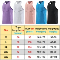 Men Gym Vest Quick-Drying Mesh Breathable Summer Cool Beach Travel Undershirt Basketball Training Fashion Running Tanks 2