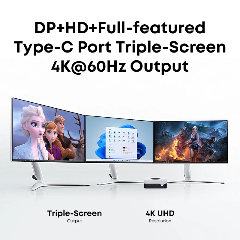 CHUWI LarkBox X Gaming Mini PC Intel 12th Alder Lake N100