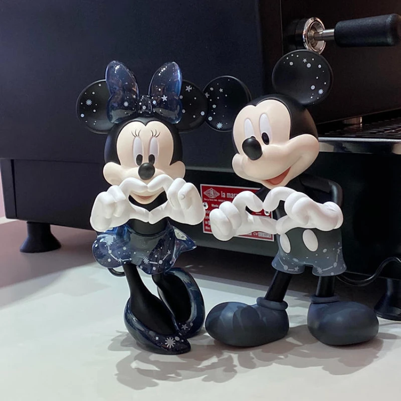 Figurines Mickey & Minnie Ciel Étoilé - Duo Romantique Disney
