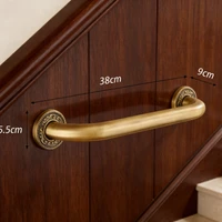 ที่จับทองเหลืองสำหรับห้องน้ำ ที่วางแขนกันลื่นสำหรับอ่างอาบน้ำ 2