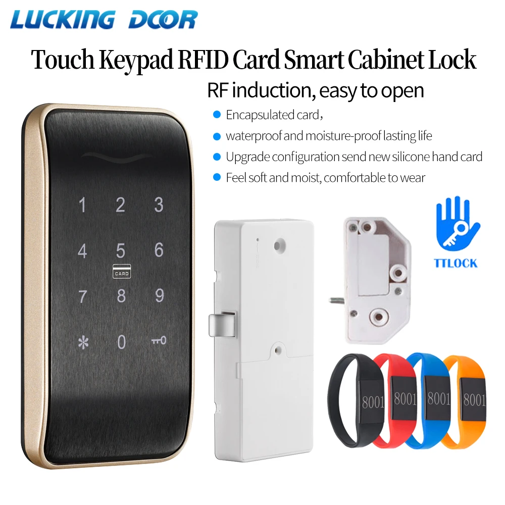 Ttlock App Keyless Digitale Toegangscontrole Toetsenbord Remote Unlock Kast Lock Conbination Lade Sauna Elektronisch Slot Voor Lockers| - AliExpress