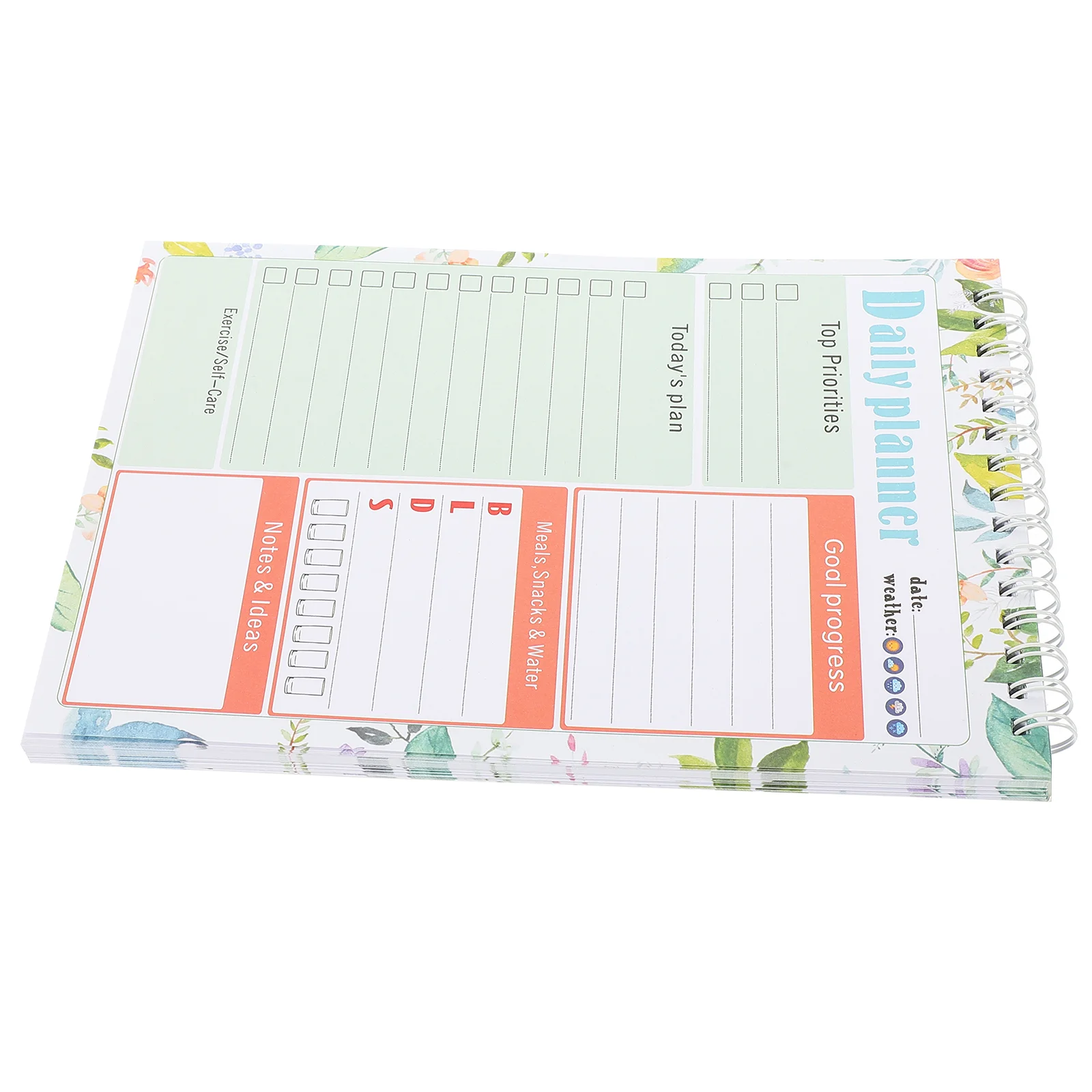 

Memo Pad Tear off Tabs Daily Planner Notepad Pads Page to Do List Planning Paper Work Schedule Grocery Shopping