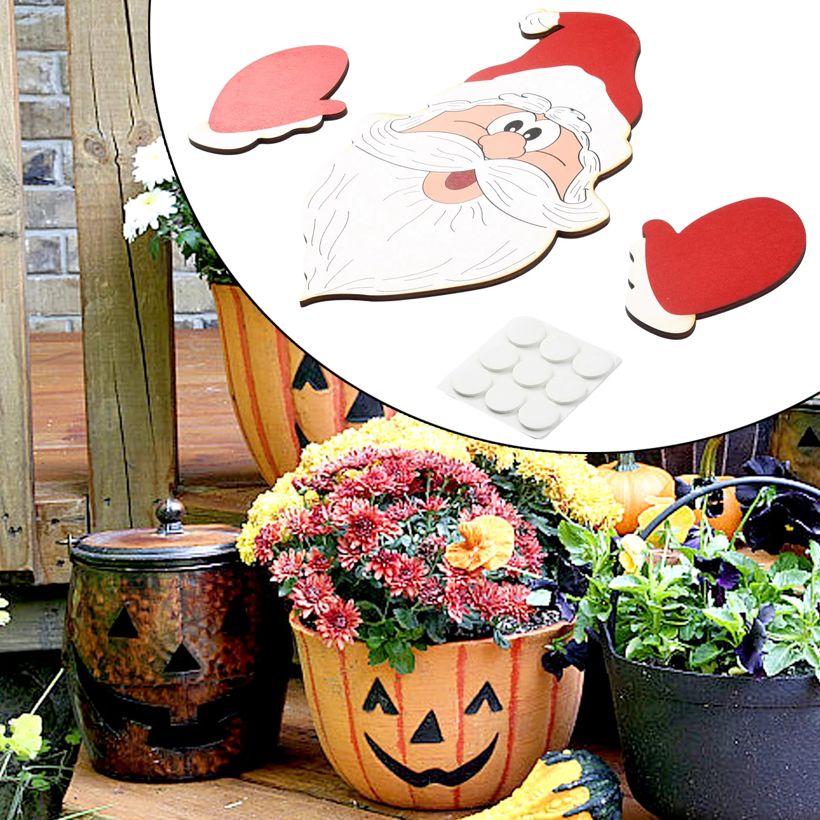 

Christmas Fence Peeker Decoration Santa Snowman Dwarf Christmas Decoration Diy Chrisrmas Garden Yard Outdoor Art Sign Decoration