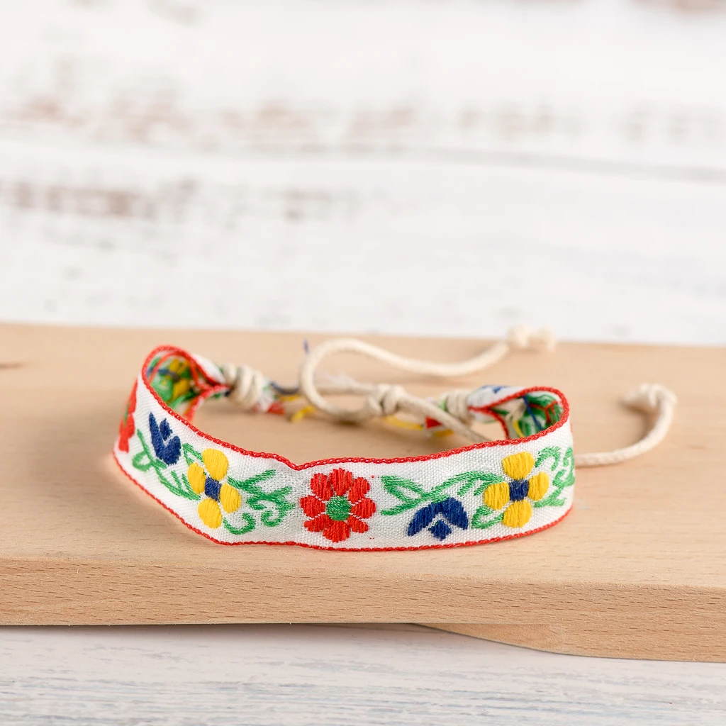 Bracelet Jewelry String Adjustable Handmade Macrame Rope Woven Bracelet For Women