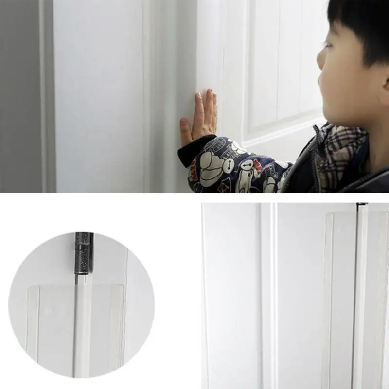 Child Safety Door Hinge Protector Cover Anti-pinch Hand Sealing Strip Cabinet Folding Safety Edge Banding Furniture Accessories