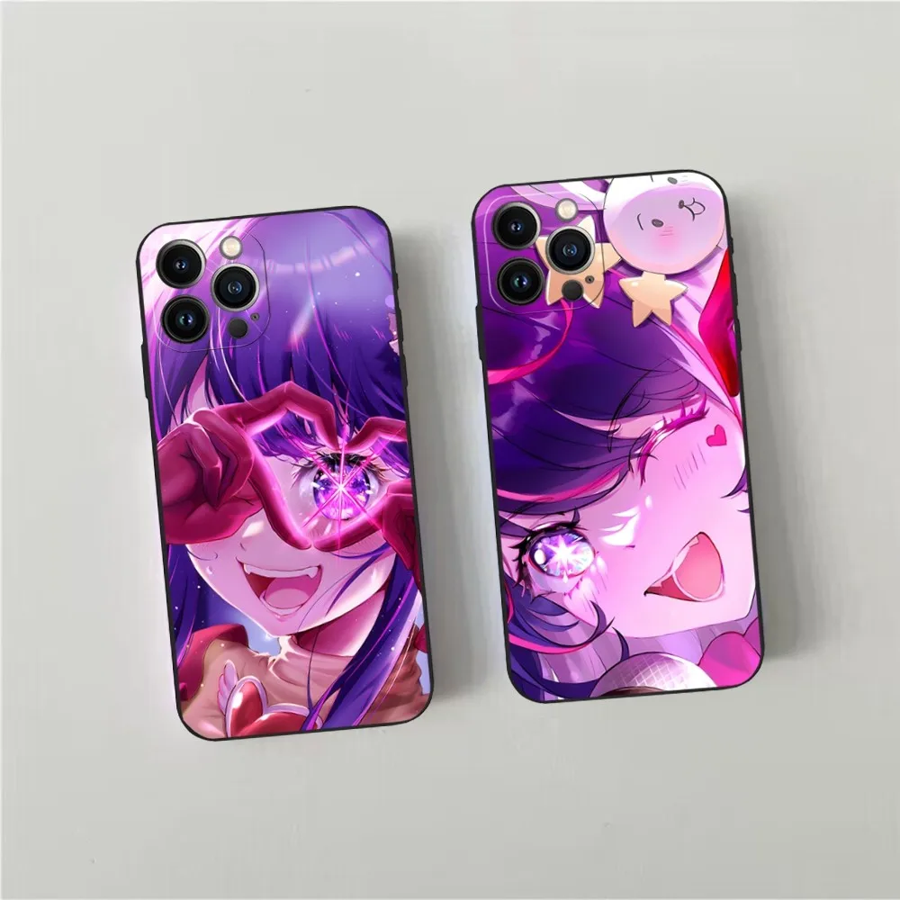 

Anime O-Oshi No Ko Phone Case for iphone 15 14 13 12 11 Mini Pro Max Plus Shockproof Back Cover protective case