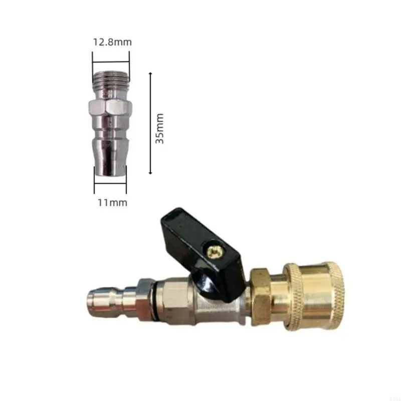 Practical Stainless Steel Brass Air Valves Accessory With Most Compressors 448A