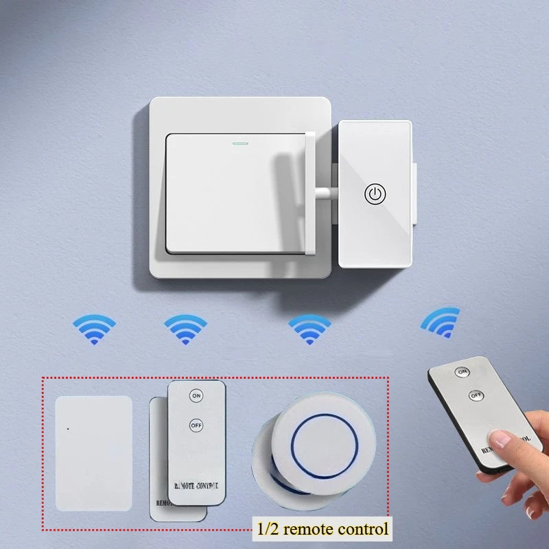 Smart Wireless Remote Finger Switch for Effortless Light Control
