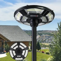 Lumière de cour extérieure à énergie solaire UFO charge solaire lumière de cour marche/arrêt automatique de l'aube au crépuscule source avec capteur de mouvement 1