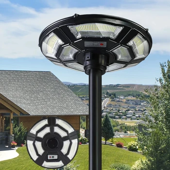 Solar UFO Yard Light 1