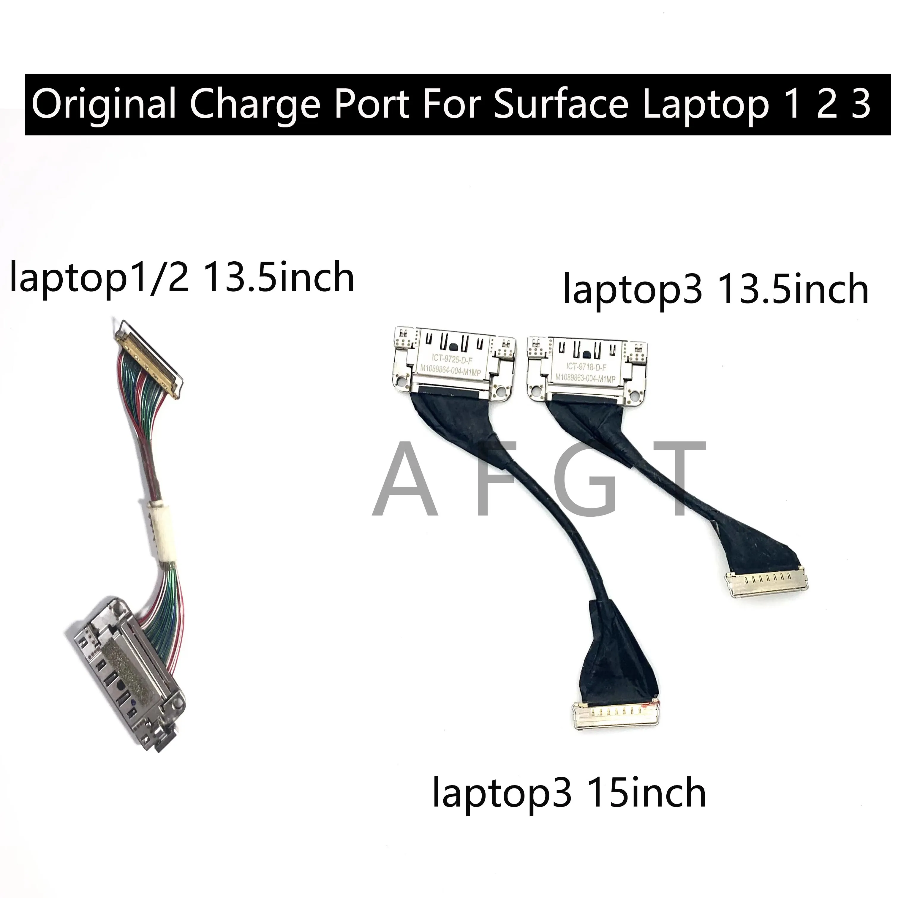 Charge Port Original Jack Prot For Microsoft Surface Laptop1 2 13.5in 1769 1782 Laptop3 4 15in 1867 1868 1873 1951