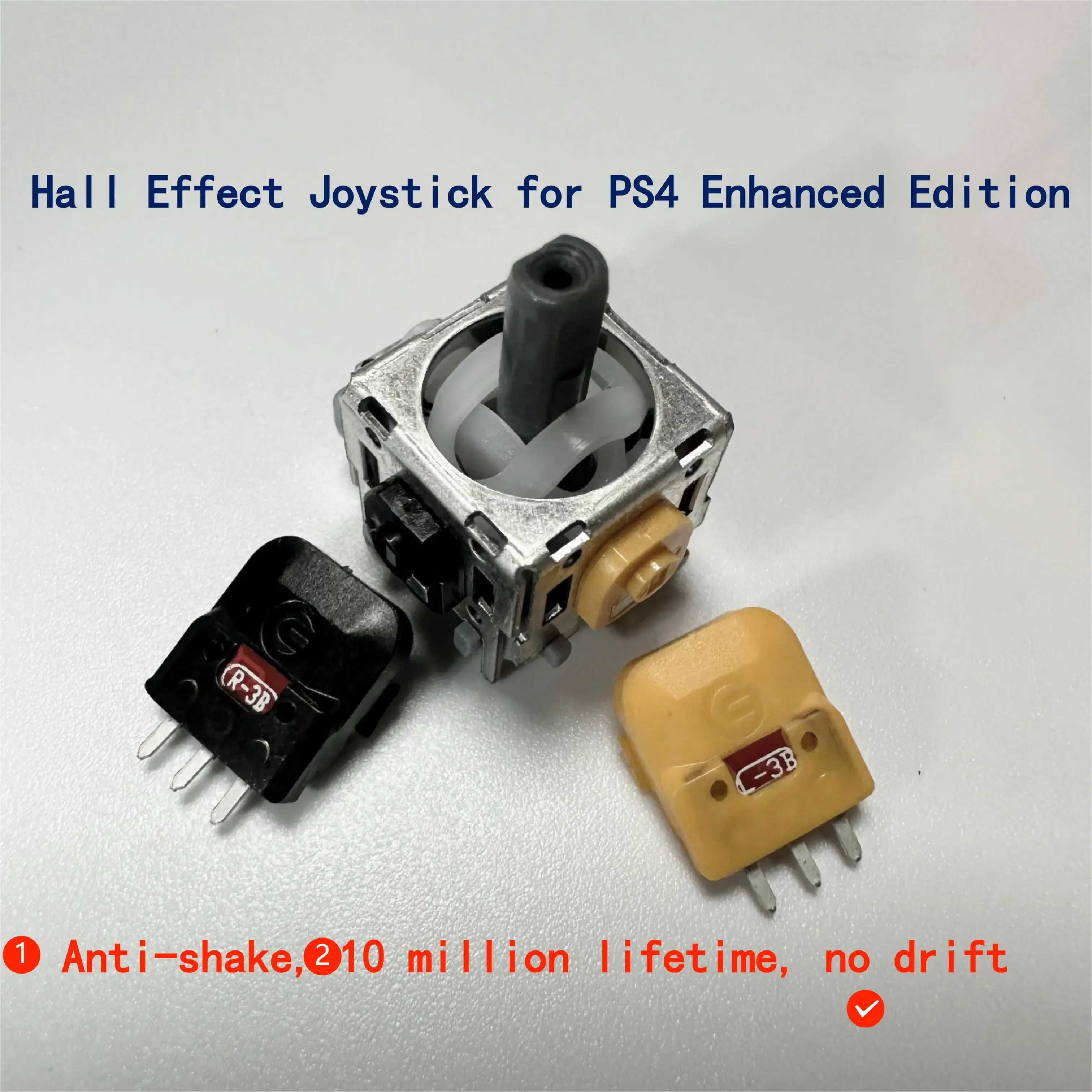Game Console Joystick 100pcs/lot for PS4 joystick Hall electromagnetic 10 million life No Drift