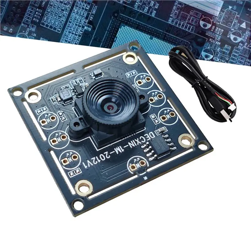 【BRILLIANT】2X OV9732 USB 카메라 모듈 720P 1MP 65도 얼굴 인식 이미지 획득 라즈베리 파이 오렌지 파이 60Cm용