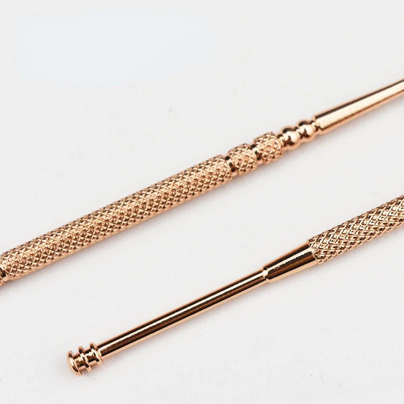 Stainless Steel Double Head Ear Cleaner Spoon Spiral Ear Pick Spoon Earwax Remover Cleaning Tool Ear Care Ear Clean Tool 3